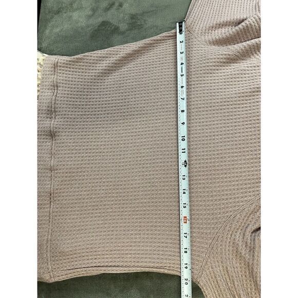 NWT FREE PEOPLE Opposites Attract Waffle Knit Mixed Media Mini Dress XS - Picture 12 of 14